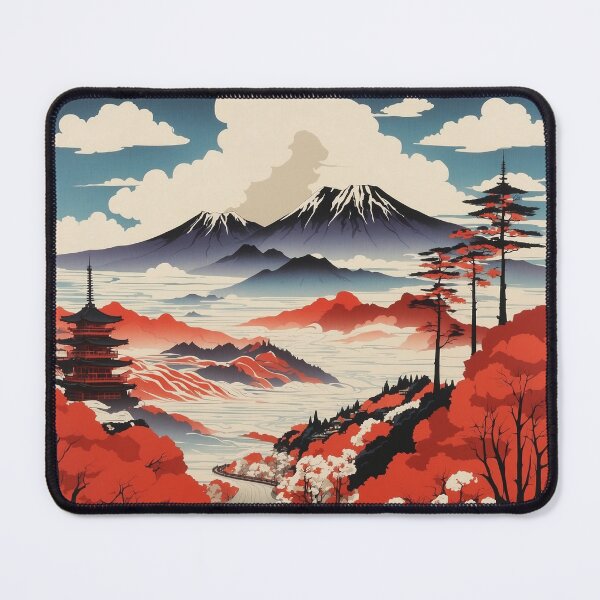 Item preview, Mie Japan Vintage Poster Tourism  designed and sold by TravelersGems.