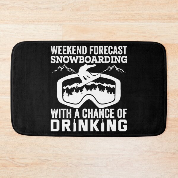 Item preview, Snowboarding Weekend Forecast designed and sold by Anniebuh.