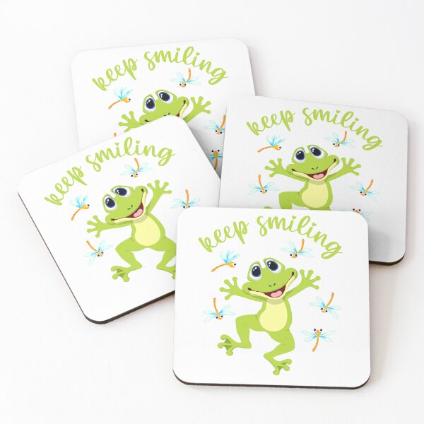 Item preview, Happy smiling frog designed and sold by D-Illustration.