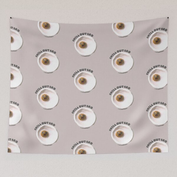 Item preview, Chill out bro, Egg dude, egg art, cute blob, v10 | @lilsboobthangs © designed and sold by lilsboobthangs.