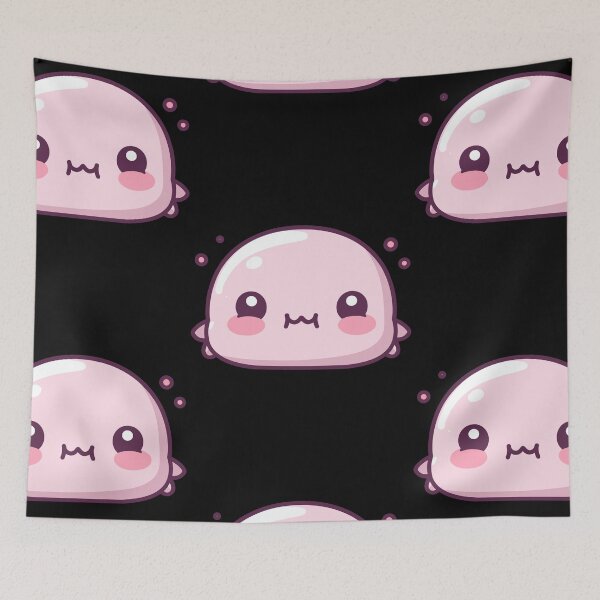 Item preview, Cute Vectoral Blobfish Face designed and sold by ArtfulWeave.