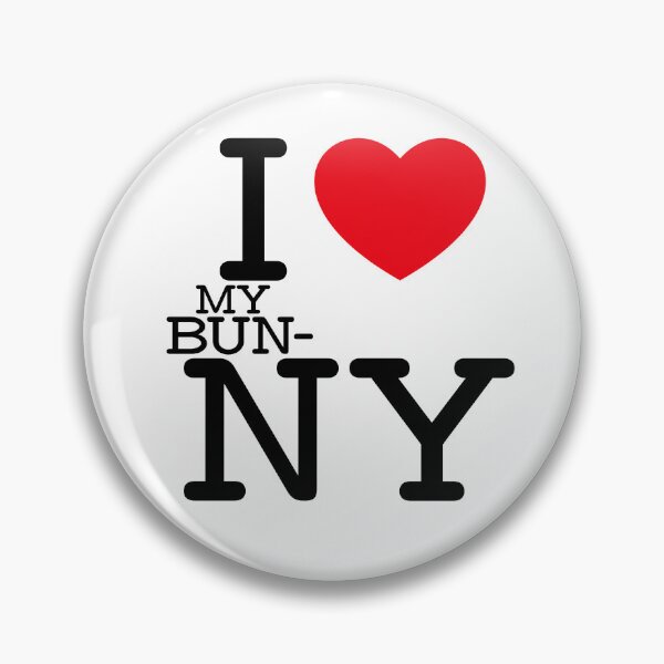 Aperçu de l'œuvre J'aime mon lapin et New York créée et vendue par Purrdemonium.