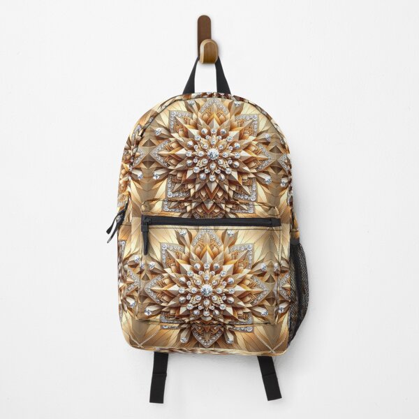 Item preview, Diamond-Encrusted Golden Bloom: A Kaleidoscope of Splendor designed and sold by APARTAI EU.
