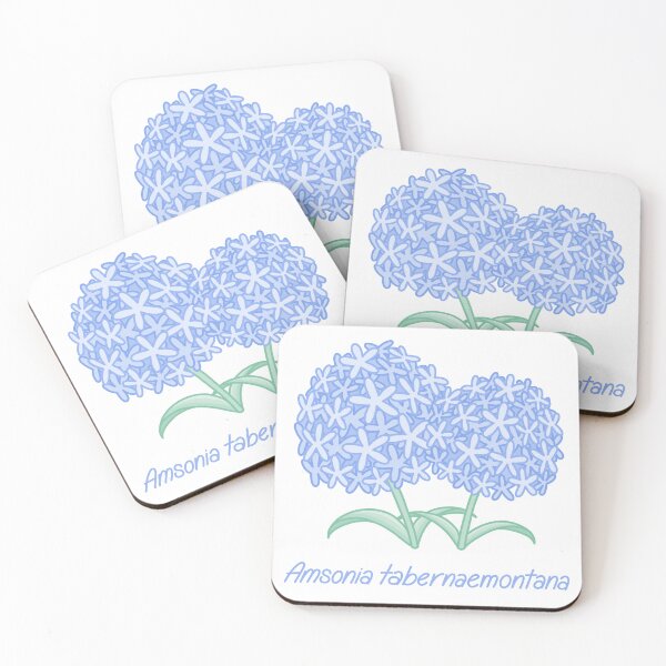 Item preview, blue star flowers designed and sold by carodoodle.