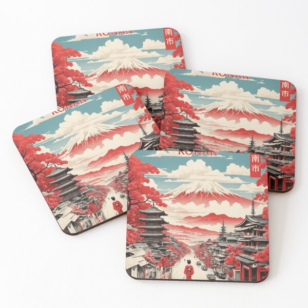 Item preview, Konan Japan Vintage Poster Tourism  designed and sold by TravelersGems.