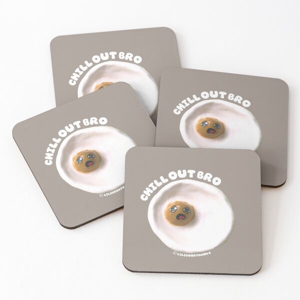 Item preview, Chill out bro, Egg dude, egg art, cute blob, v11 | @lilsboobthangs © designed and sold by lilsboobthangs.
