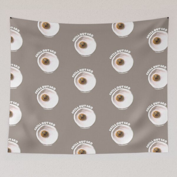 Item preview, Chill out bro, Egg dude, egg art, cute blob, v11 | @lilsboobthangs © designed and sold by lilsboobthangs.