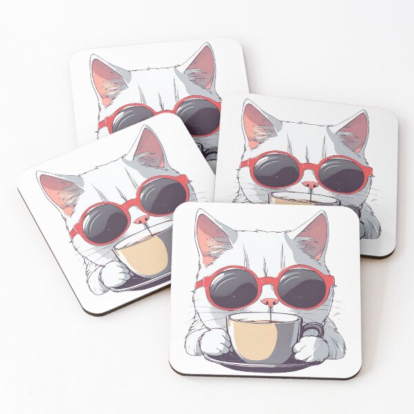 Item preview, Coffee & Cat Lovers Design designed and sold by Tomasz C.