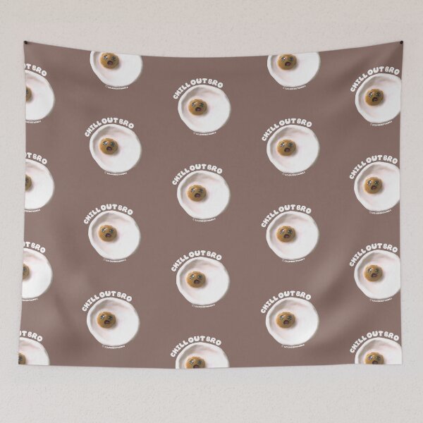 Item preview, Chill out bro, Egg dude, egg art, cute blob, v12 | @lilsboobthangs © designed and sold by lilsboobthangs.