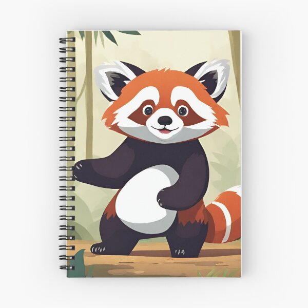 Item preview, Red Panda in Jungle Cartoon designed and sold by IsntThatNiche.