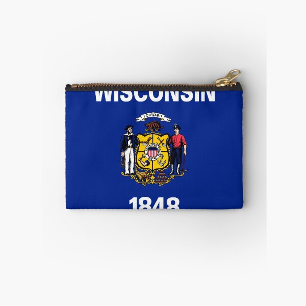 Artikelvorschau, Wisconsin-Flagge entworfen und verkauft von taoistviking.