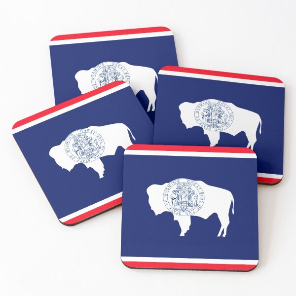 Item preview, Wyoming Flag designed and sold by taoistviking.