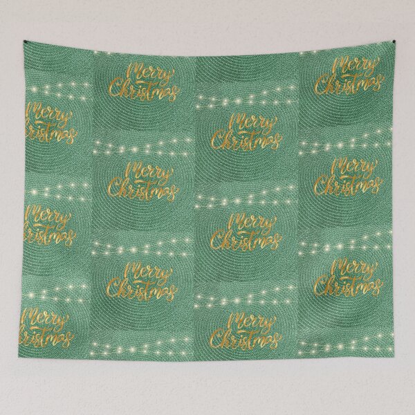 Item preview, Merry Green and Gold Christmas designed and sold by mcbuiati.