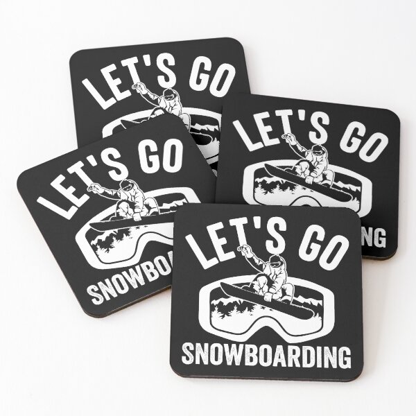 Item preview, Let's Go Snowboarding designed and sold by Anniebuh.