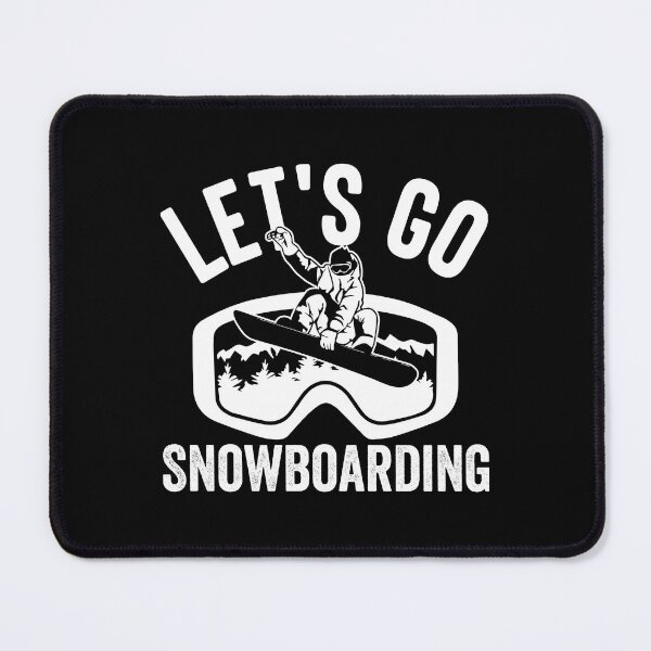 Item preview, Let's Go Snowboarding designed and sold by Anniebuh.