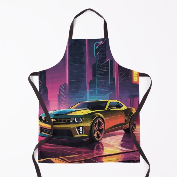 Item preview, Modern American Camaro Muscle Car Retro Poster designed and sold by VenZolic.
