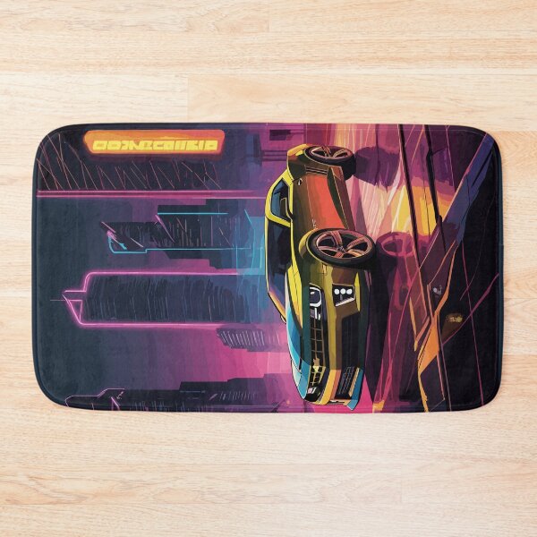 Item preview, Modern American Camaro Muscle Car Retro Poster designed and sold by VenZolic.