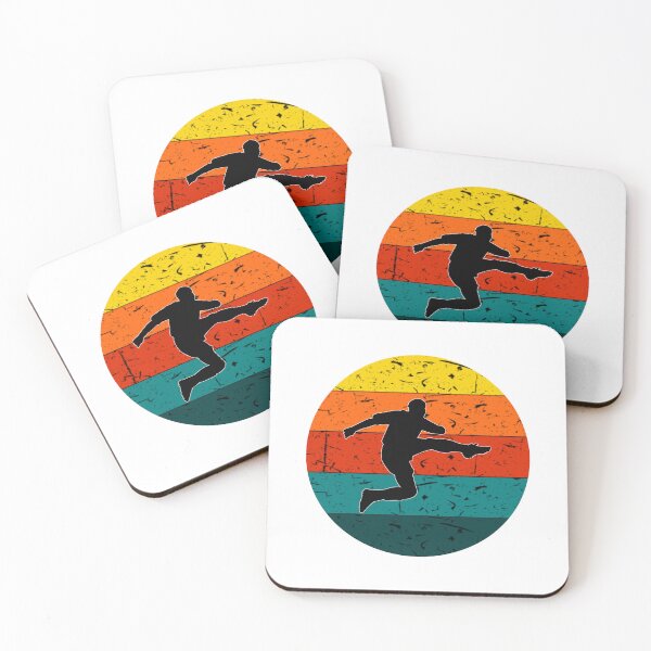 Item preview, Retro Football Soccer Shooter | Simple Retro Colorful Soccer Football Shot designed and sold by Amazing Arts Designs.