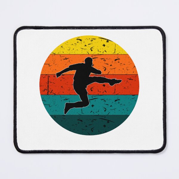 Item preview, Retro Football Soccer Shooter | Simple Retro Colorful Soccer Football Shot designed and sold by Amazing Arts Designs.