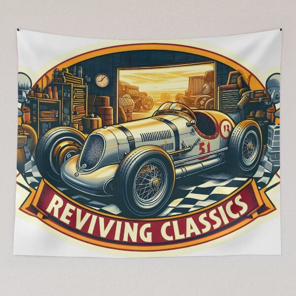 Item preview, Echoes of Classic Wheels designed and sold by AI-Only Creations.