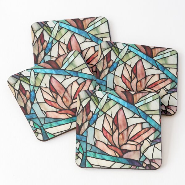 Item preview, Vitral Geométrico Flor Estética designed and sold by IsntThatNiche.