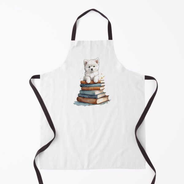 Item preview, Samoyed Decodes the Secrets Hidden in Ink-Stained Pages designed and sold by cutie1pie1dogs.