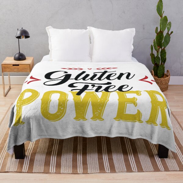 Item preview, "Gluten free Power" t shirt design Bright mode designed and sold by MyGluteesFree77.