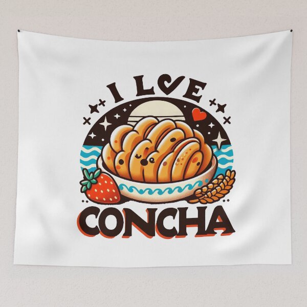 Item preview, I Love Conchas Perfect Mexican Sweet Bread For The Season Of Tamales designed and sold by saadabs.