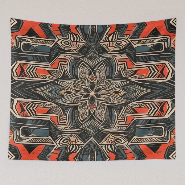 Item preview, Tribal pattern design boston designed and sold by operossa.