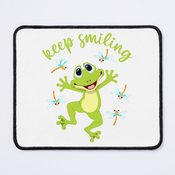 Item preview, Happy smiling frog designed and sold by D-Illustration.