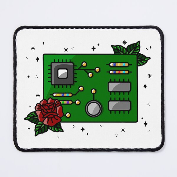 Item preview, Circuit Board Tattoo-Style designed and sold by Maura Coriale.