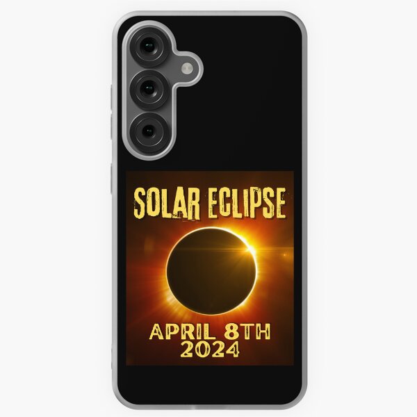 Item preview, Solar Eclipse April 8, 2024 Colorful Design designed and sold by EarthArtDesigns.