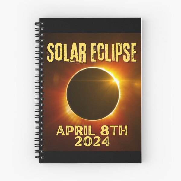 Item preview, Solar Eclipse April 8, 2024 Colorful Design designed and sold by EarthArtDesigns.