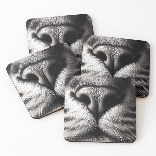 Item preview, Charcoal Sketch: Cat's Nose designed and sold by omrclr.