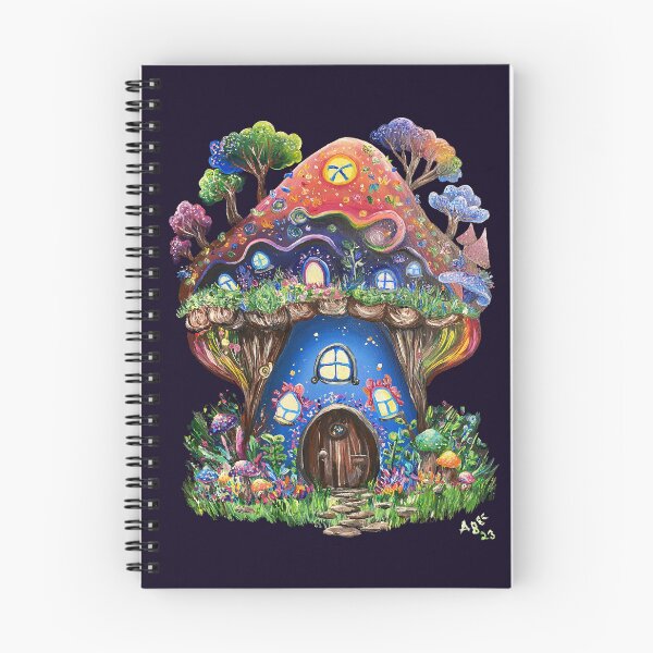 Item preview, Fairytale Mushroom House designed and sold by Aquabunart.