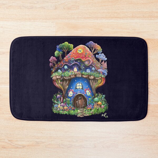 Item preview, Fairytale Mushroom House designed and sold by Aquabunart.
