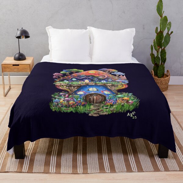 Item preview, Fairytale Mushroom House designed and sold by Aquabunart.