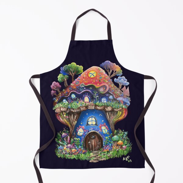 Item preview, Fairytale Mushroom House designed and sold by Aquabunart.