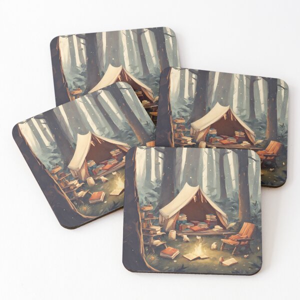 Item preview, Bookish Campfire designed and sold by InkDrinker23.