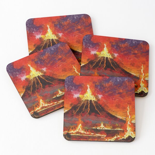 Item preview, Volcanic Elemental Force: Fireborn Landscape designed and sold by umfhn.