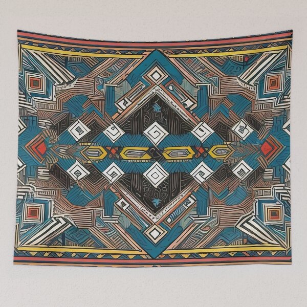 Item preview, Tribal pattern design bag designed and sold by operossa.