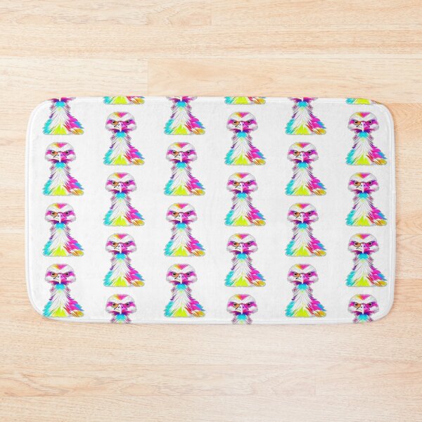 Item preview, Colourful Large Ostrich Geometric Shaped Artwork designed and sold by Geonimalia.