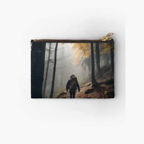 Item preview, Solitude in the Autumn Foggy Forest designed and sold by Shirtastically.