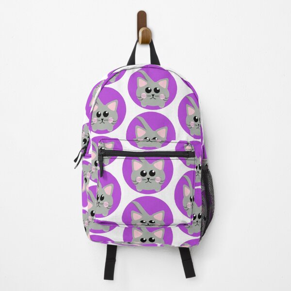 Item preview, Cat in a Purple Circle designed and sold by WhyIsSherriSo.