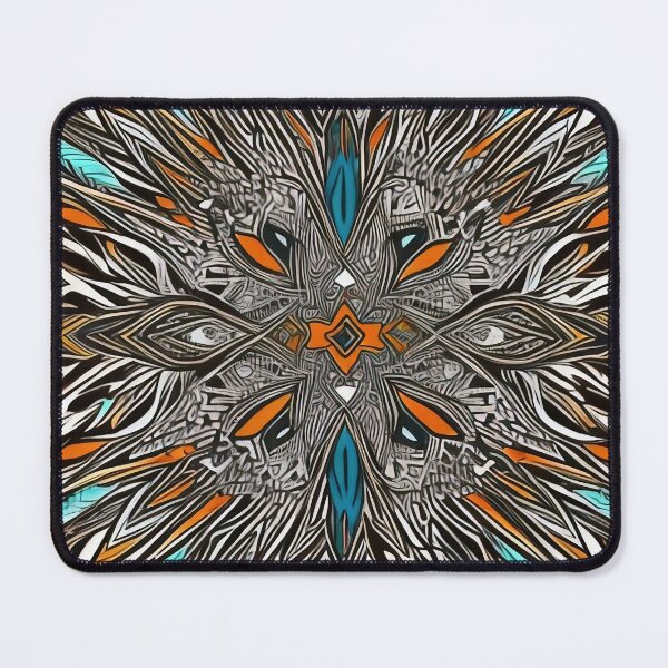 Item preview, Tribal pattern design mouse designed and sold by operossa.