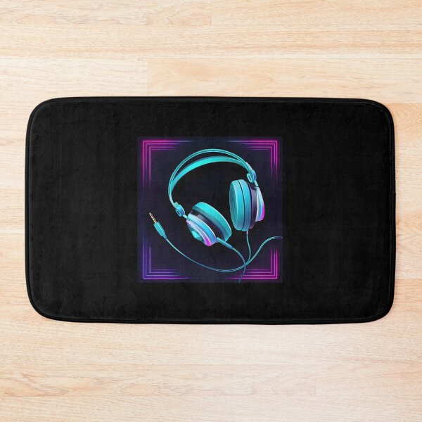 Item preview, Neon headphones   designed and sold by Inspirationmotivation.