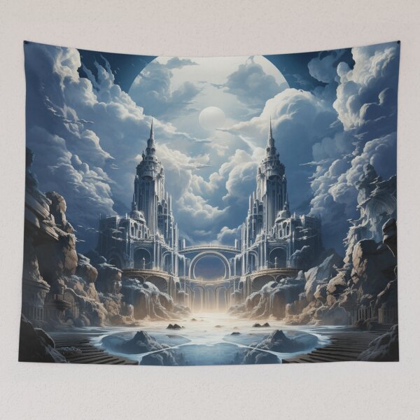 Item preview, City under the cloud designed and sold by Mini-Anni.