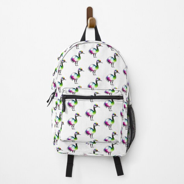 Item preview, Colourful Emu Geometric Shaped Artwork designed and sold by Geonimalia.