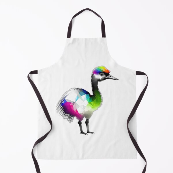 Item preview, Colourful Emu Geometric Shaped Artwork designed and sold by Geonimalia.