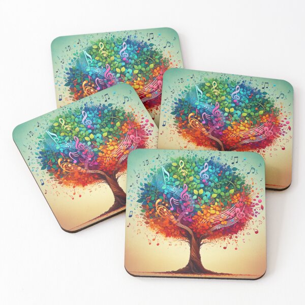 Item preview, Sound tree - colorfull background designed and sold by IdeasStudio.